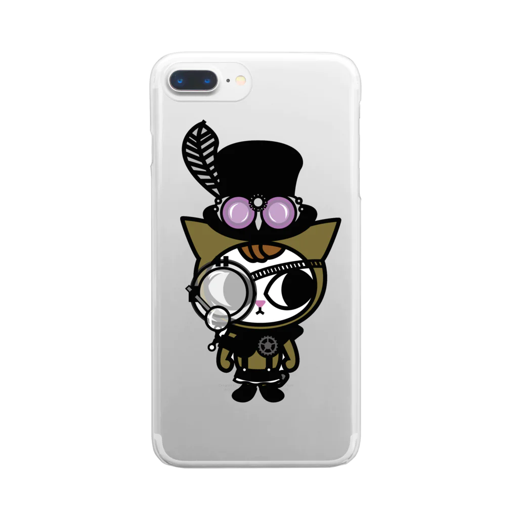 サニイサイド出版のココ・ザ・キャット Clear Smartphone Case