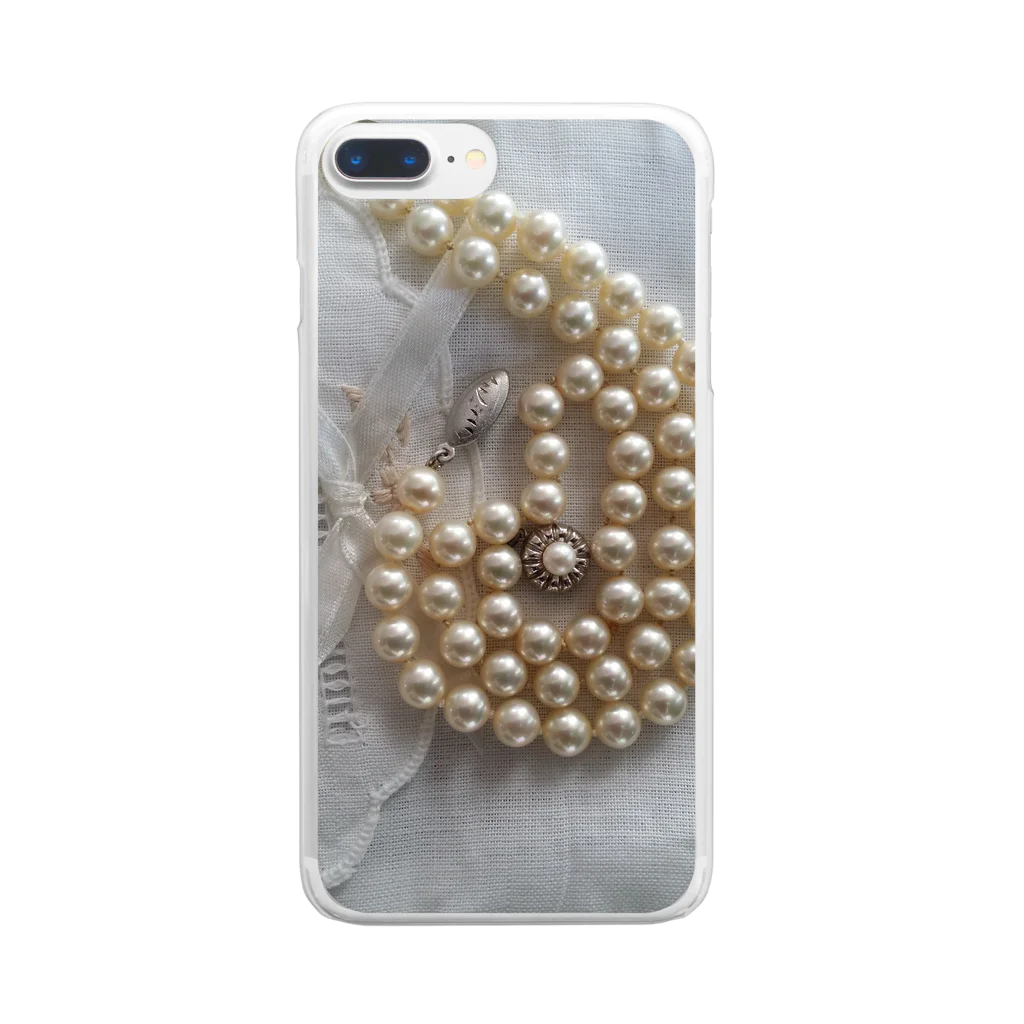 アトリエことらのpearlⅩⅥ Clear Smartphone Case