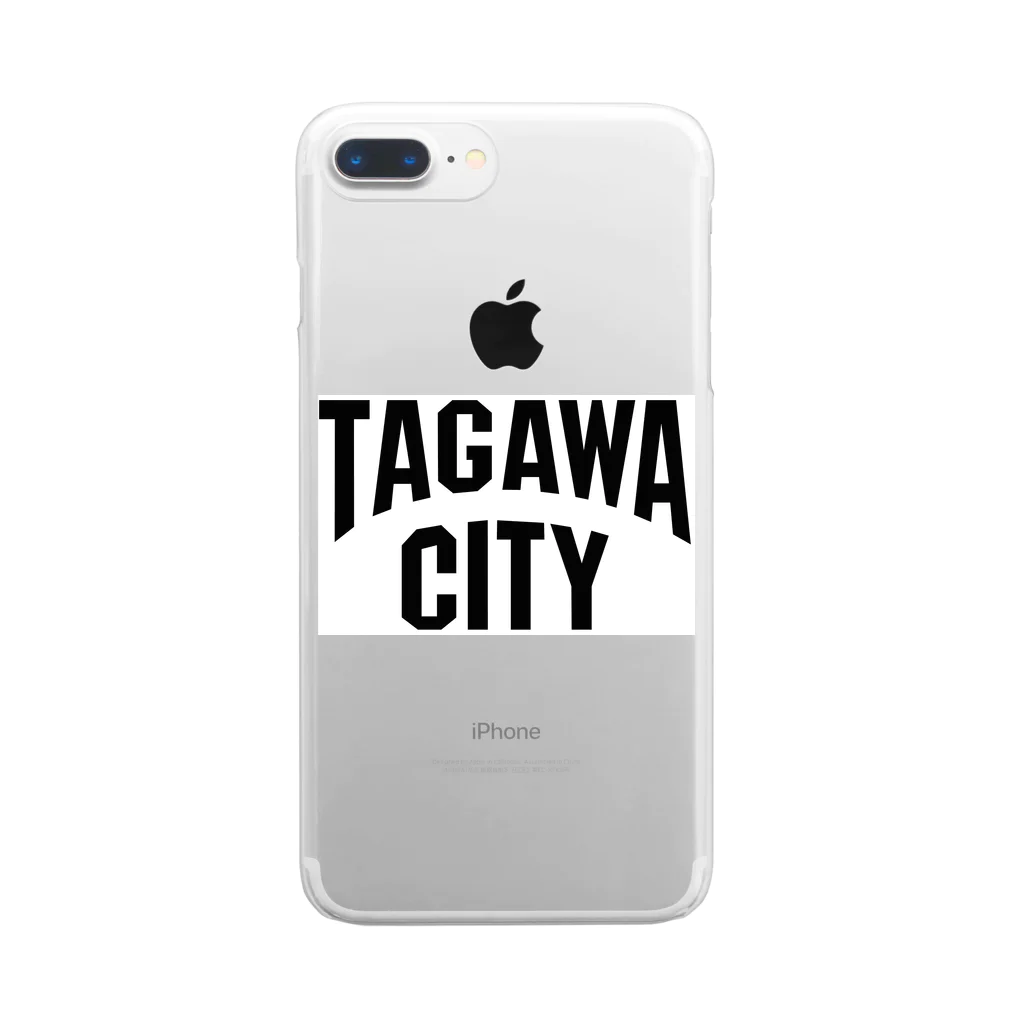 jimotyの田川　TAGAWA　タガワシティ　都市名 Clear Smartphone Case