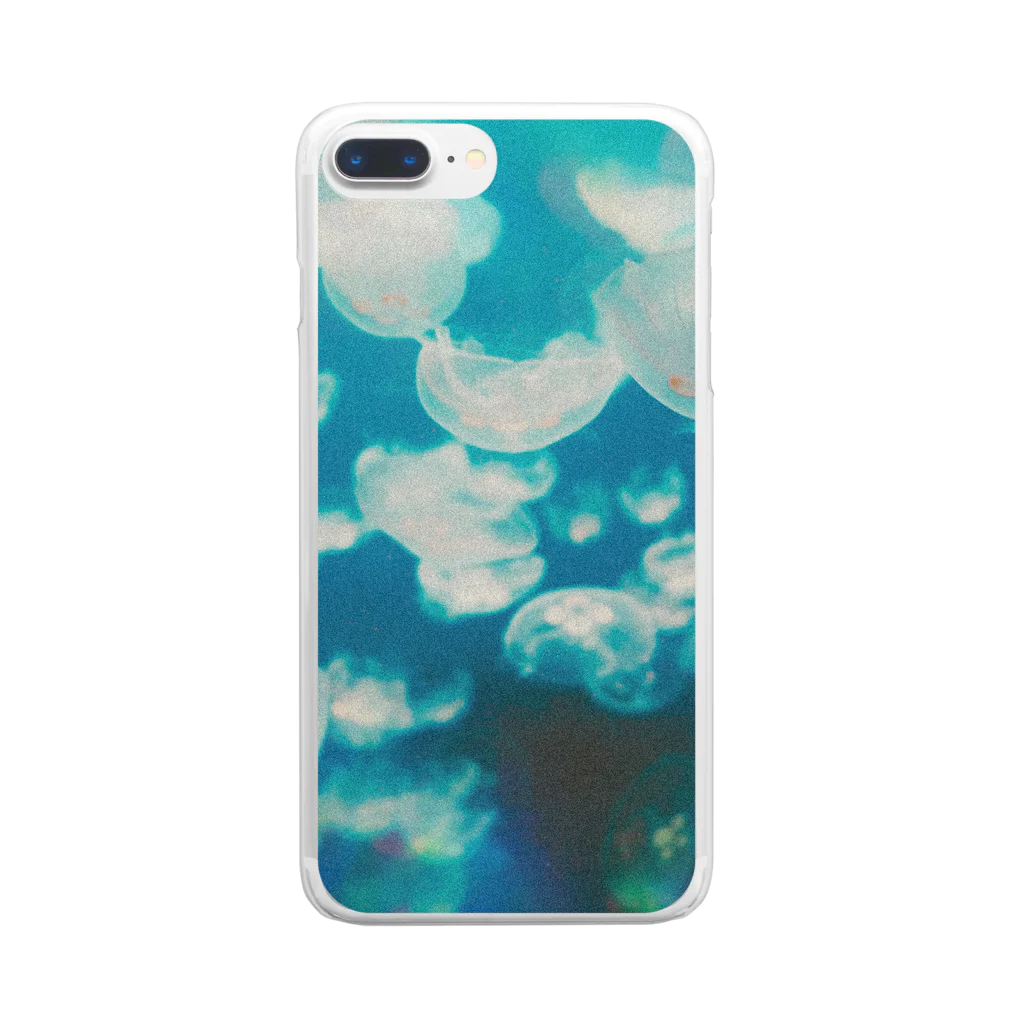 shin_kin_kan_xxxのクラゲ Clear Smartphone Case