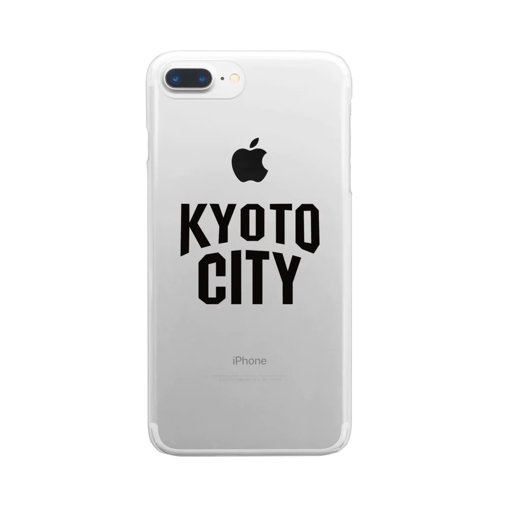 jimotyの京都　KYOTO　キョウトシティ Clear Smartphone Case