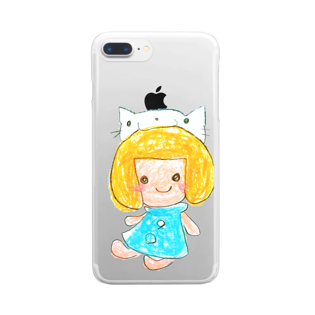 都愛ともかのみーちゃんとにゃーちゃん Clear Smartphone Case