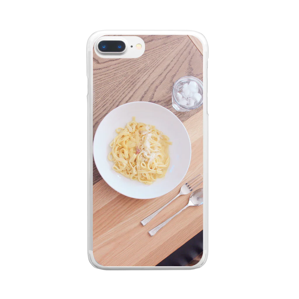 rrbSANの楽しい昼食 Clear Smartphone Case