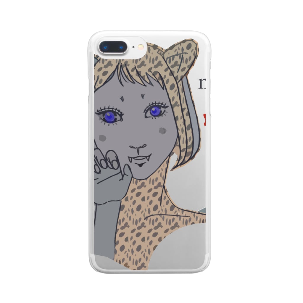 lifejourneycolorfulのMeow Clear Smartphone Case