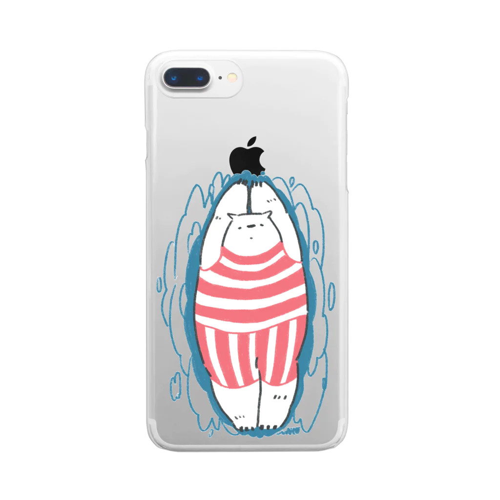 takatamahoのswimming Clear Smartphone Case