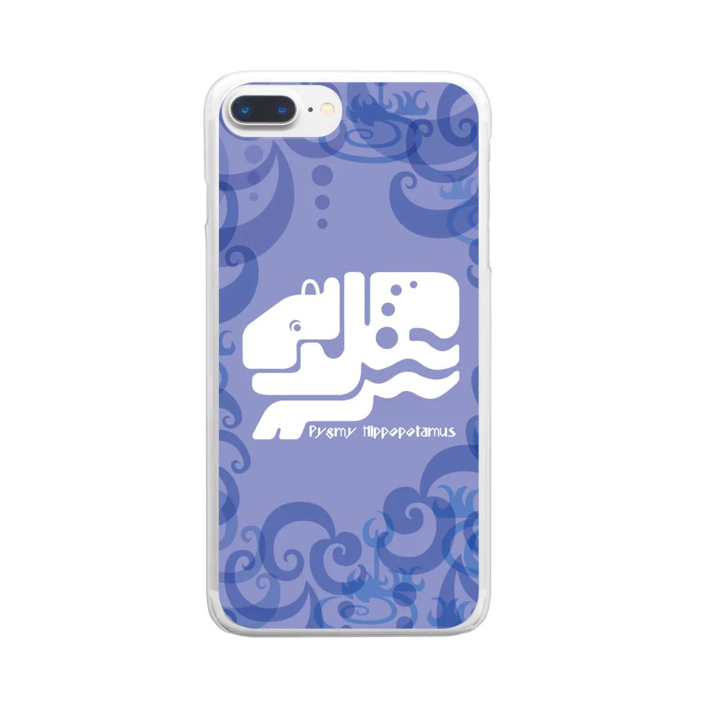 aniまるのaniまる コビトカバ / sp-case Clear Smartphone Case