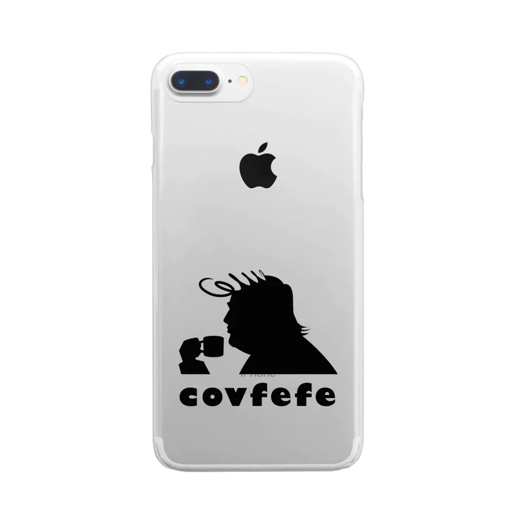 EASEのcovfefe クリアスマホケース