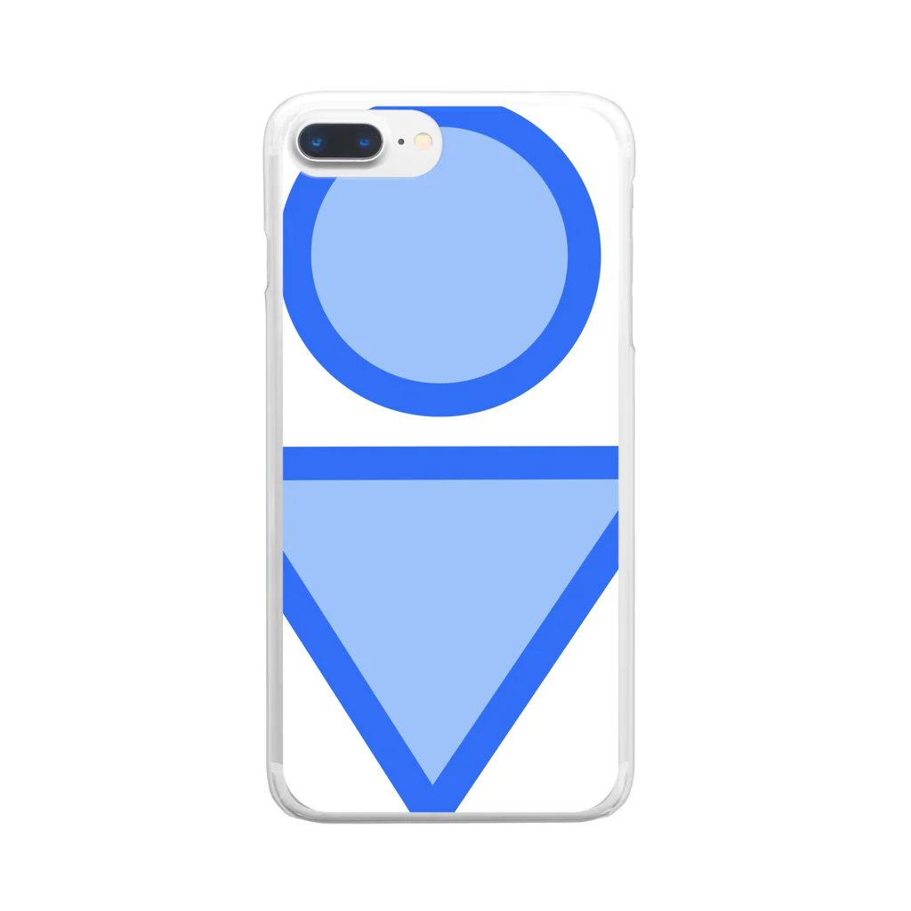 Suitの〇〇系男子 Clear Smartphone Case