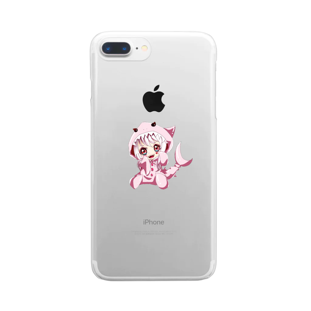 世界 夜月のオリジナルグッズの世界 夜月 Clear Smartphone Case