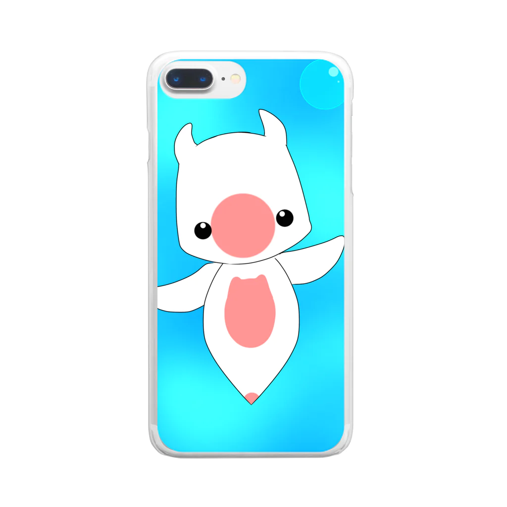 ほぼ動物園のクリオネ Clear Smartphone Case