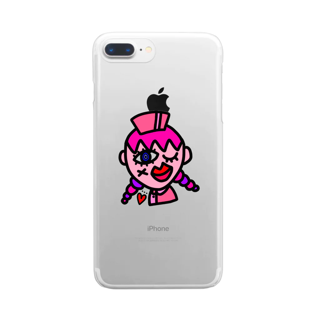 おたけのcrazy  nurse ！ Clear Smartphone Case