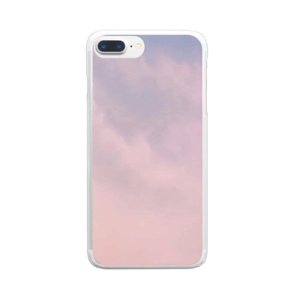 castellaのファンタジーな空 Clear Smartphone Case