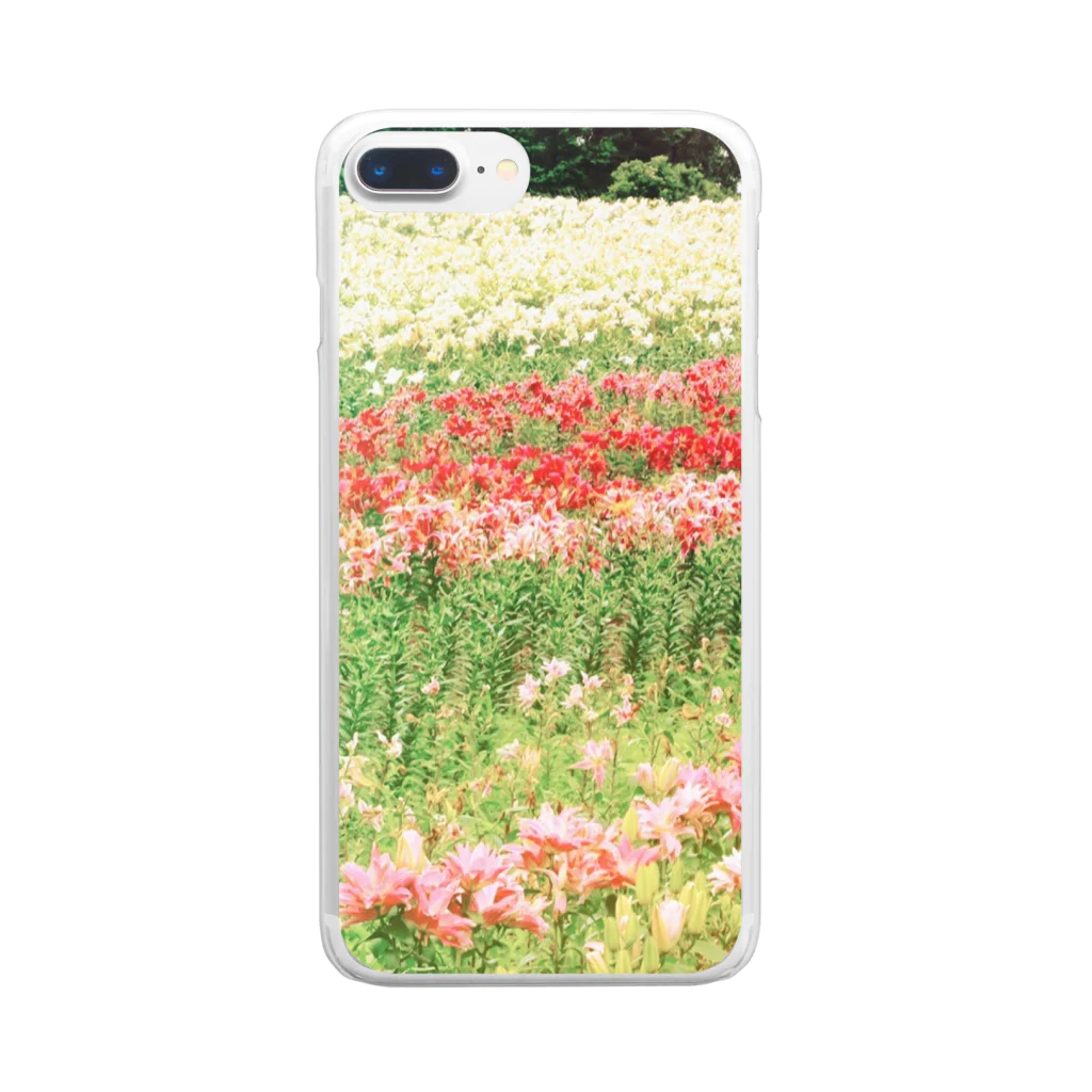 Catcatの花園 Clear Smartphone Case