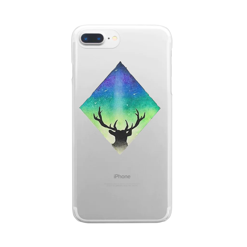 O-tsumugiのThe nights Clear Smartphone Case