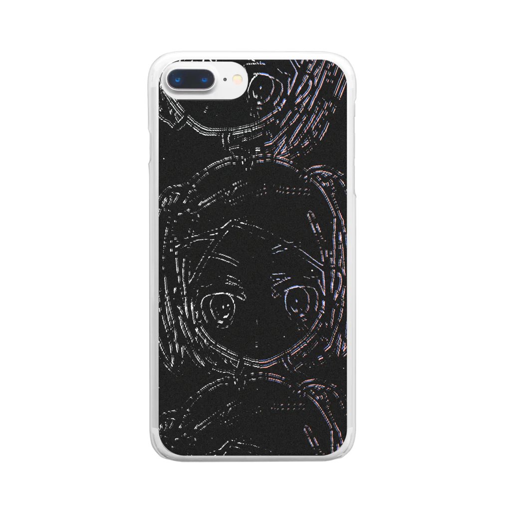 20yの仮想 Clear Smartphone Case