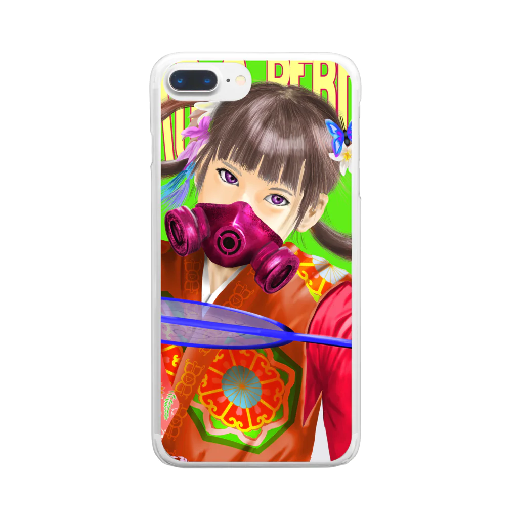 ソラニ満ツの藤原薬子 Clear Smartphone Case