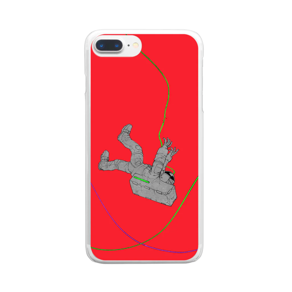 さゐのめのFalling Falling Clear Smartphone Case