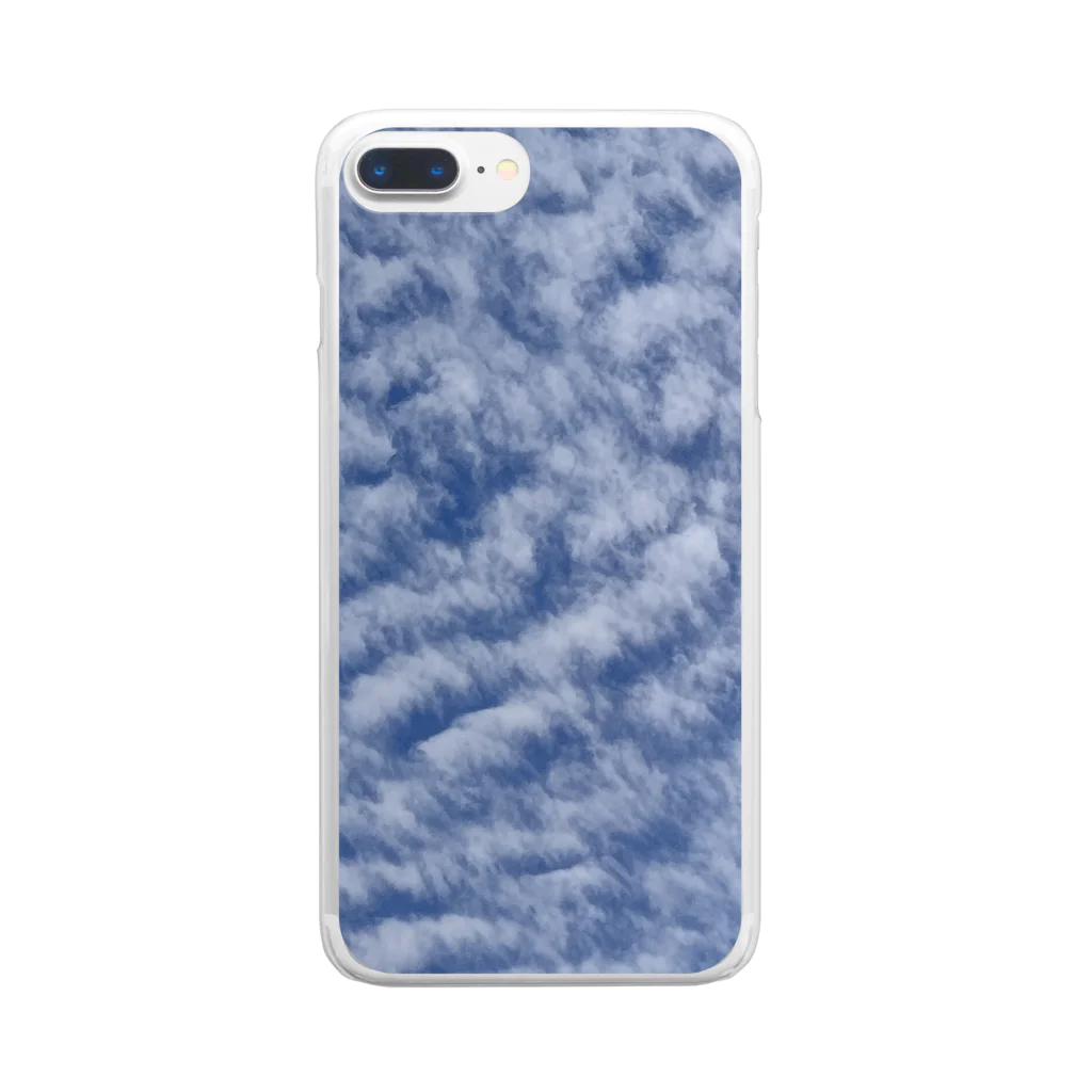 Lily bird（リリーバード）のいわし雲photo Clear Smartphone Case