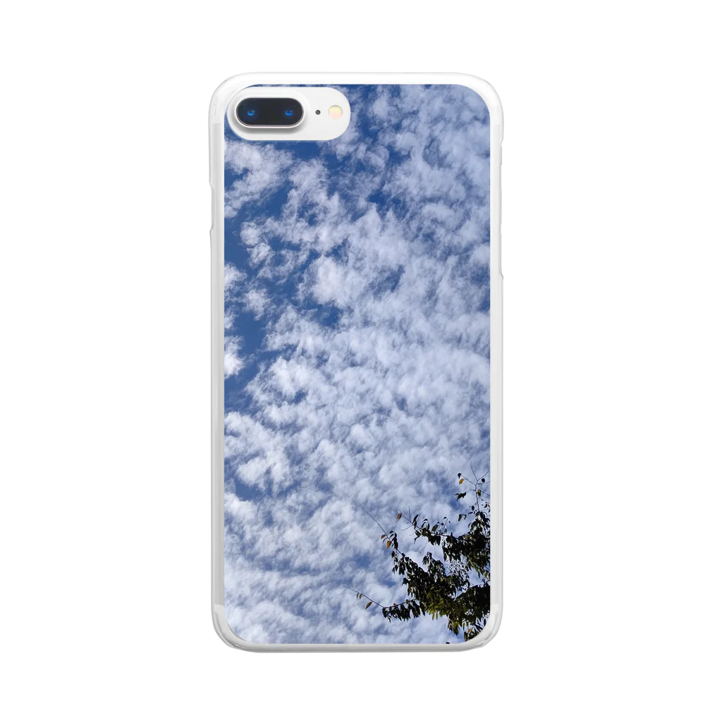 Lily bird（リリーバード）のいわし雲photo2 Clear Smartphone Case