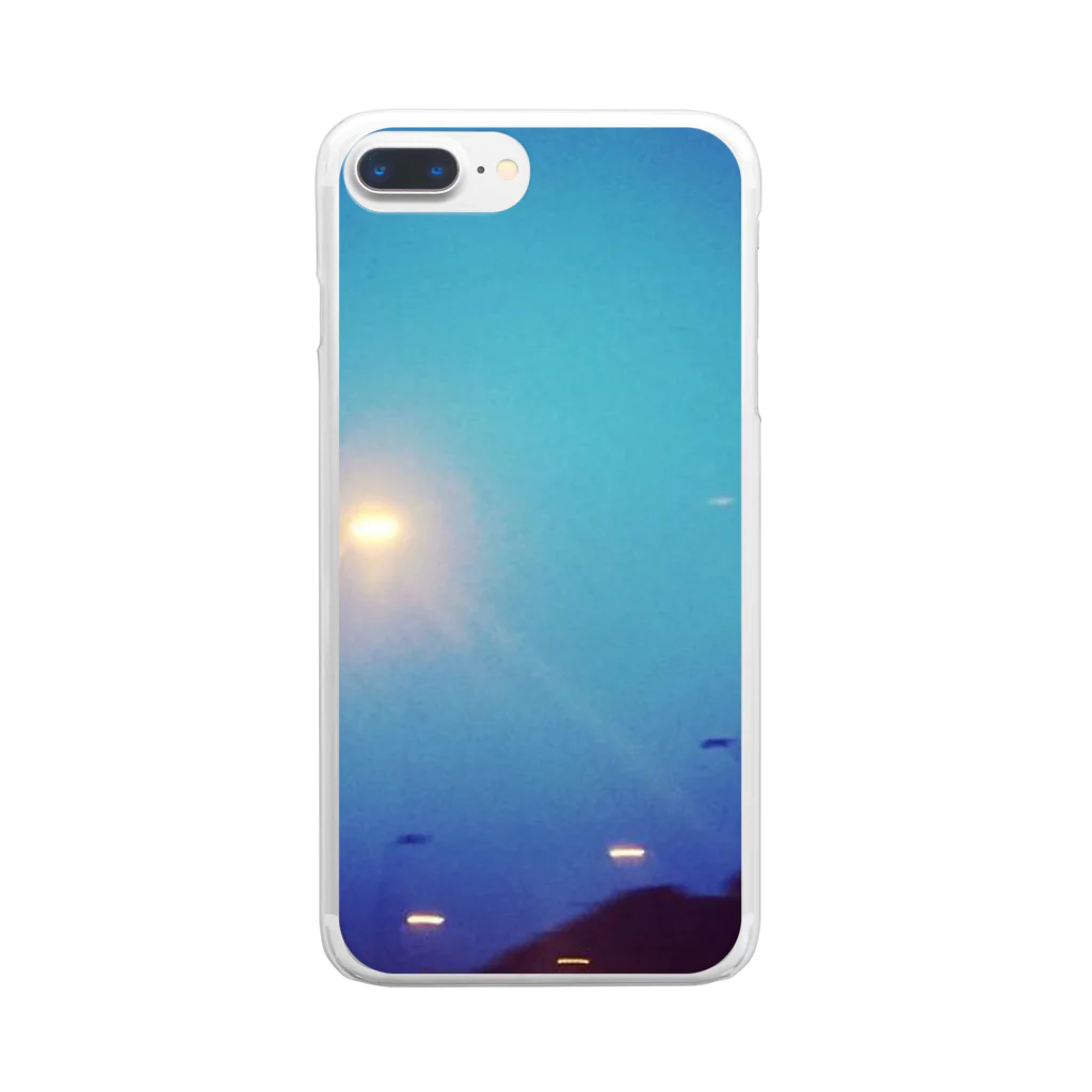 般若の雨 Clear Smartphone Case