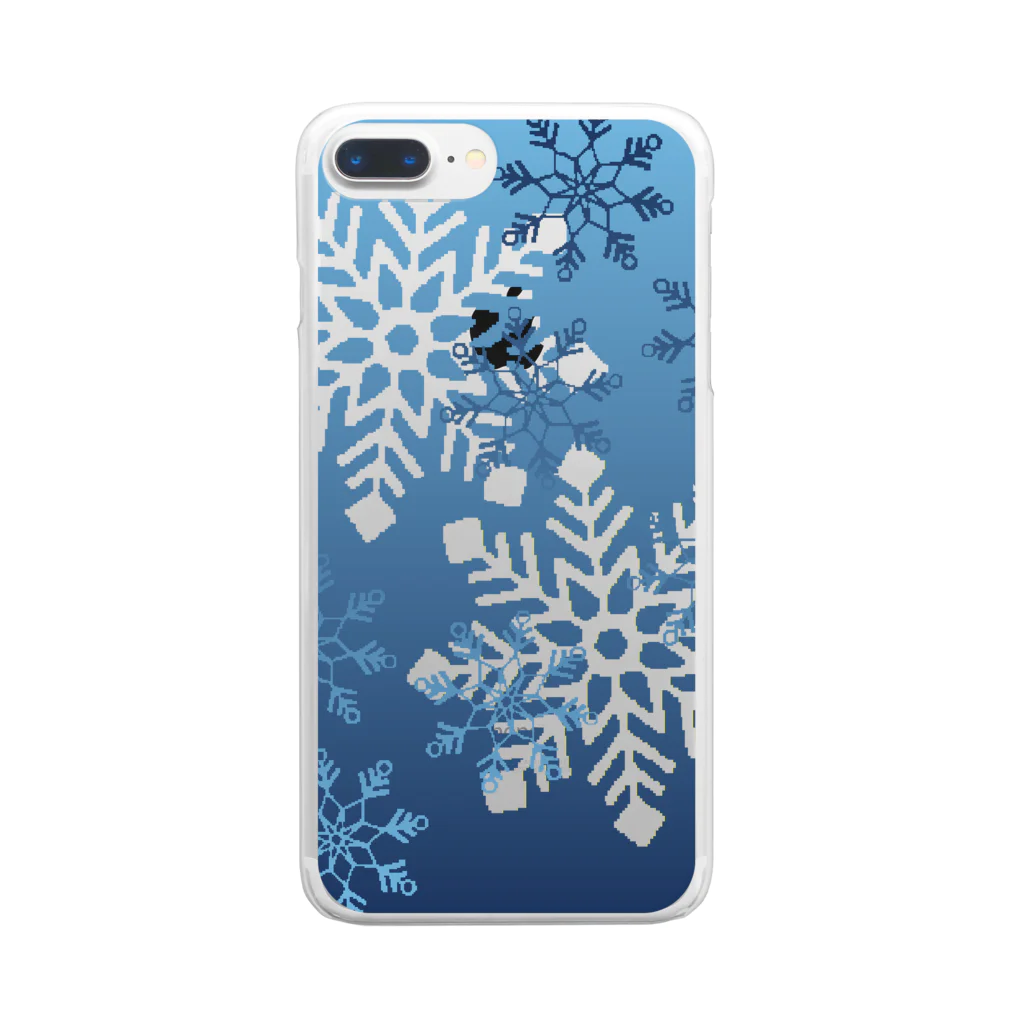 Thank you for your timeの❆ 沫雪 ❆ Clear Smartphone Case