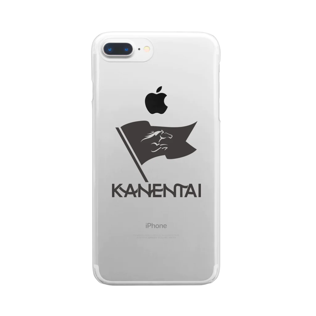 UNIREBORN WORKS ORIGINAL DESGIN SHOPのKANENTAI Clear Smartphone Case