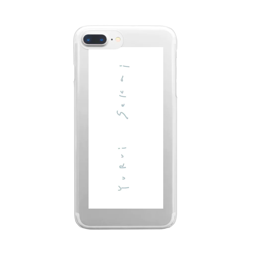 ゆるいせかいのyuruisekai Clear Smartphone Case