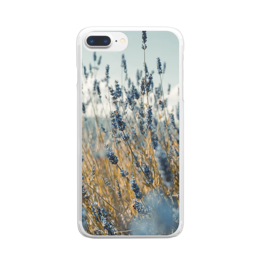 NaturalCourseJapanのすまほけ〜す Clear Smartphone Case