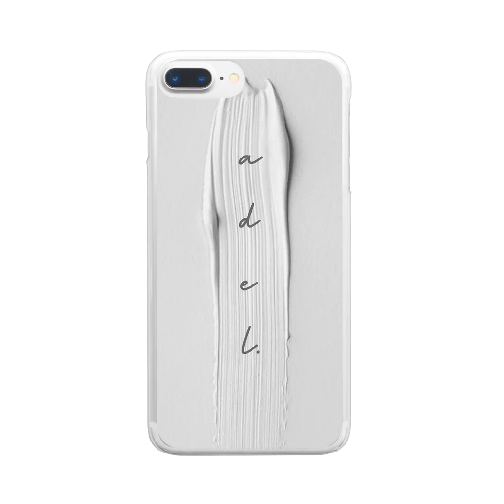 adelのadel スマホケース Clear Smartphone Case