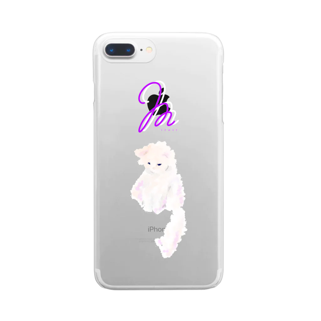 SHELLのkitty m Clear Smartphone Case