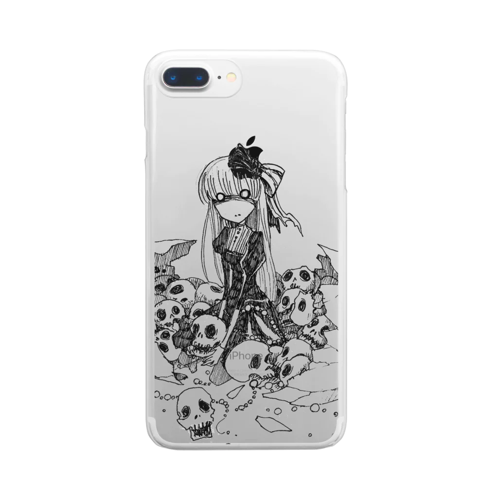 ChunkSpookiesのネクロエッグ Clear Smartphone Case