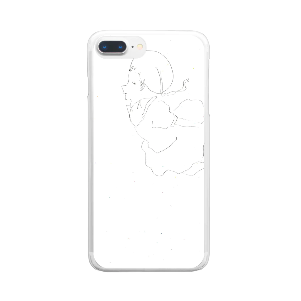 日山　拓志のとぶ Clear Smartphone Case