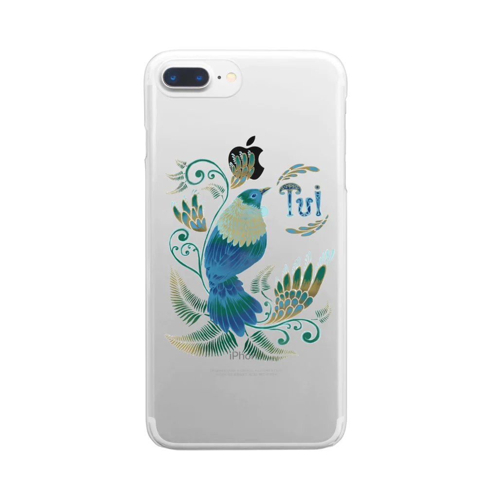 IZANAMI by Akane Yabushitaのトゥイ🦜 Clear Smartphone Case