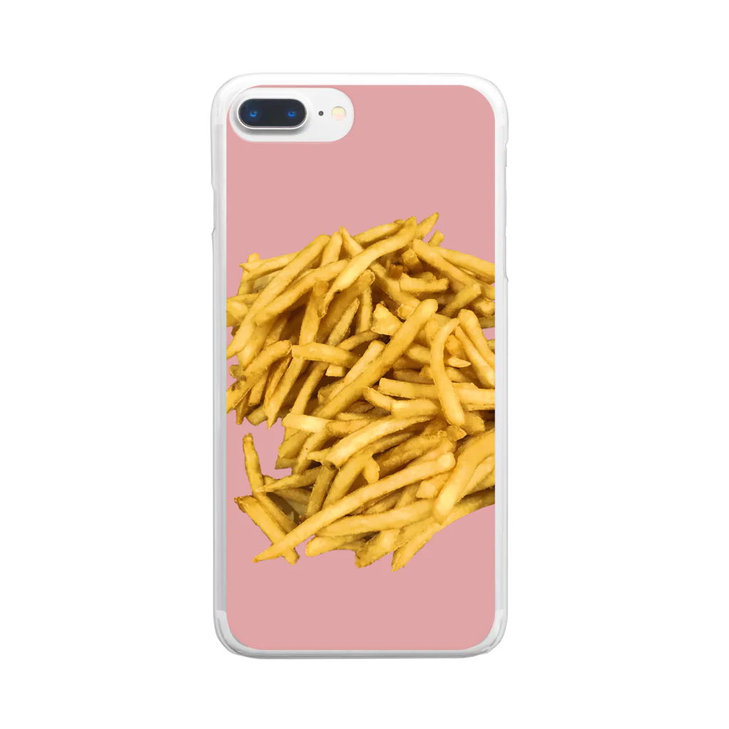 shoko_のポテト🍟💓 Clear Smartphone Case