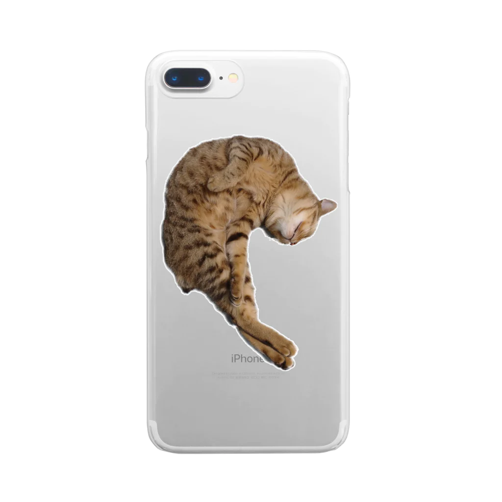 kinakanのねこ5 Clear Smartphone Case