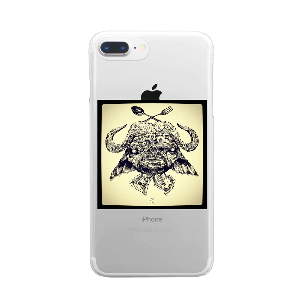 kyo5itsuki96hebiのTaurus Clear Smartphone Case