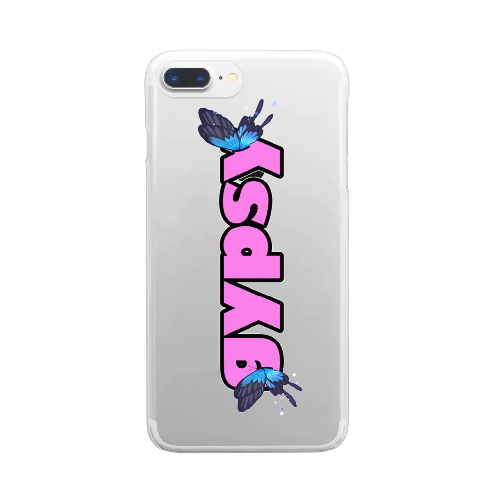 gypsyの【ロゴ入りスマホケース】gypsy💕 Clear Smartphone Case