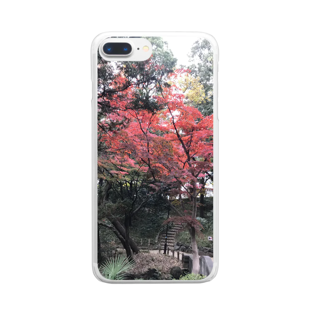 YDTの紅葉気分 Clear Smartphone Case