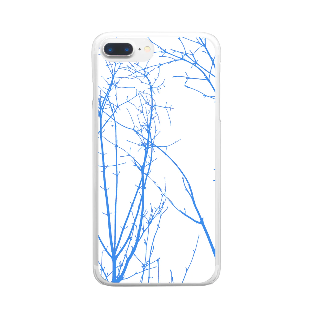 アトリエエキパ　iPhoneケース専門支店の南国.雪景色.幻想 Clear Smartphone Case