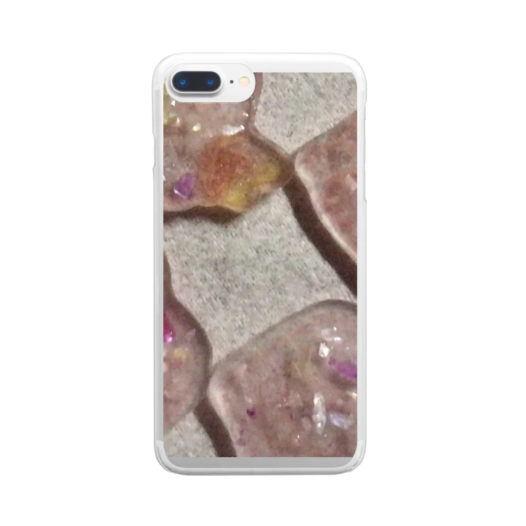 honey bunnyのレジン Clear Smartphone Case