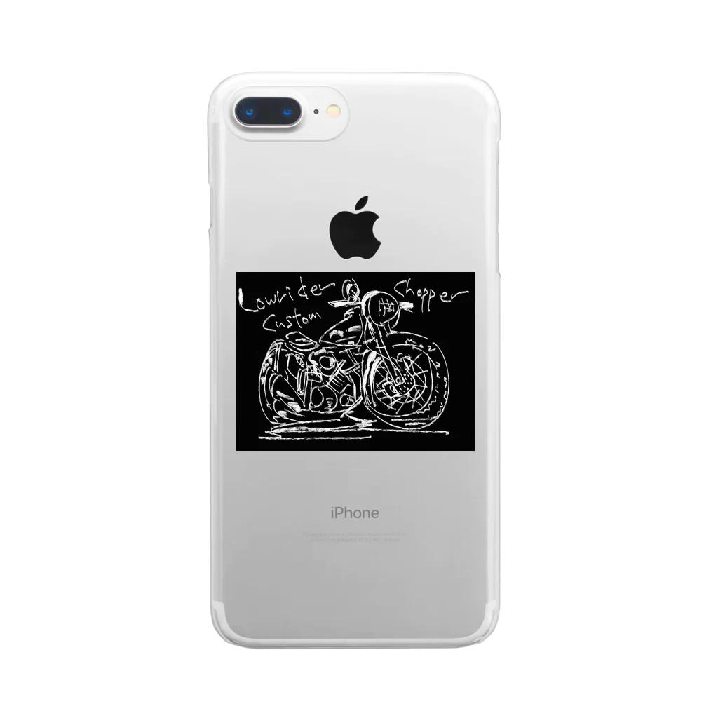 スタジオばんやのChopper  Clear Smartphone Case