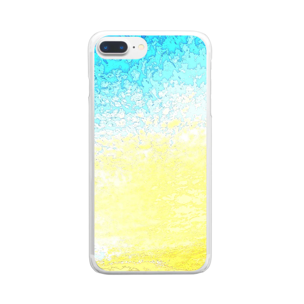 マロマロのSORAnoMOYOU Clear Smartphone Case