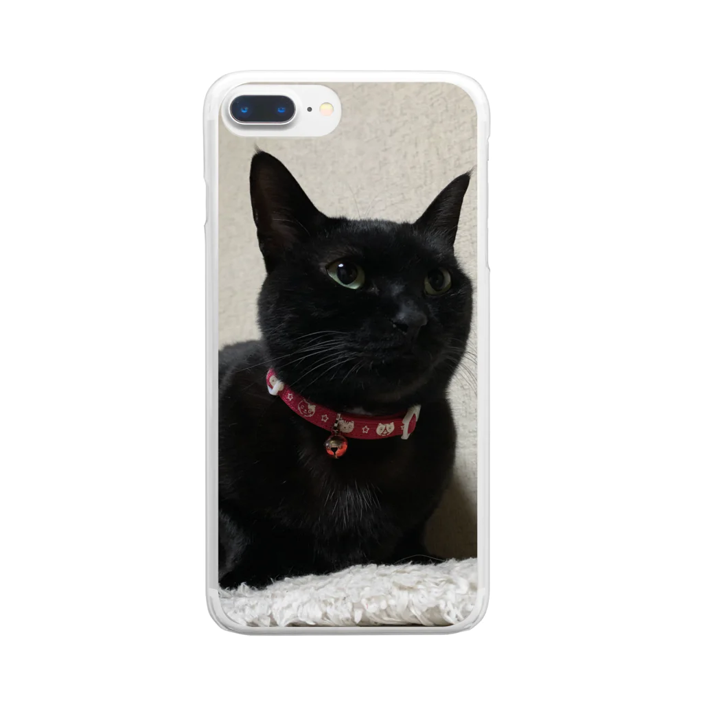 🐈‍⬛あんじゅn4🐈‍⬛のくろねこn Clear Smartphone Case