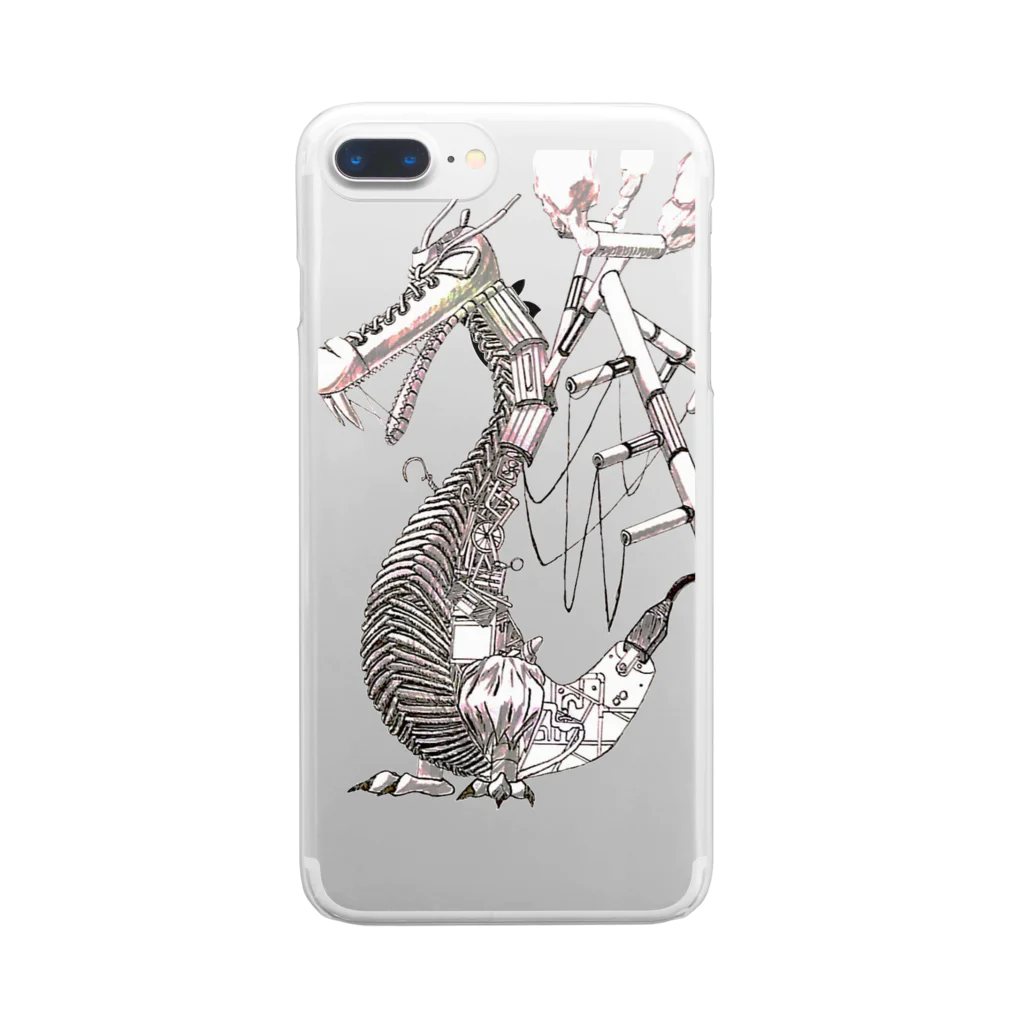 vimin1496のガラクタドラゴン Clear Smartphone Case