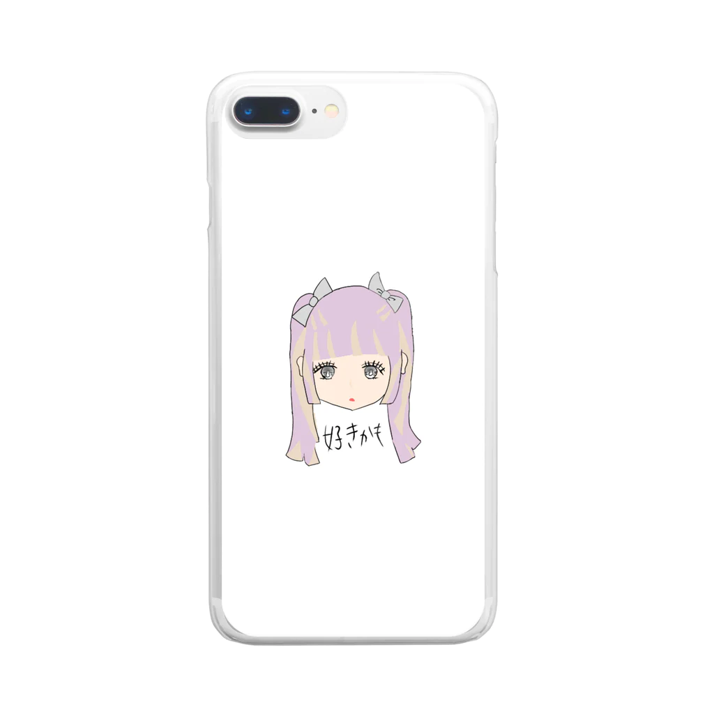 Twinkle__の好きかもな Clear Smartphone Case