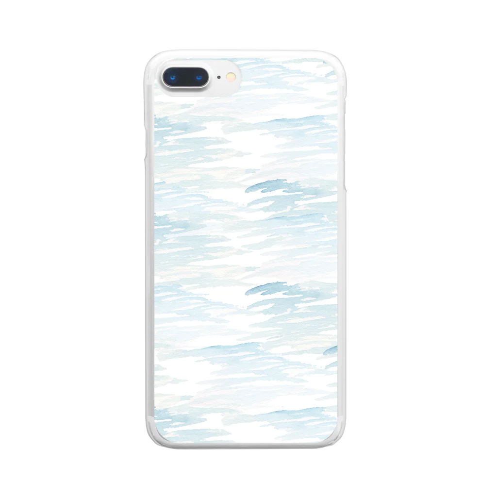 kushirookayuの川と光 Clear Smartphone Case