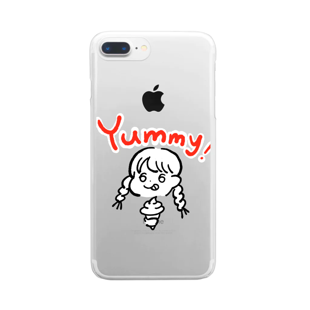 パエリアのyummyちゃん Clear Smartphone Case