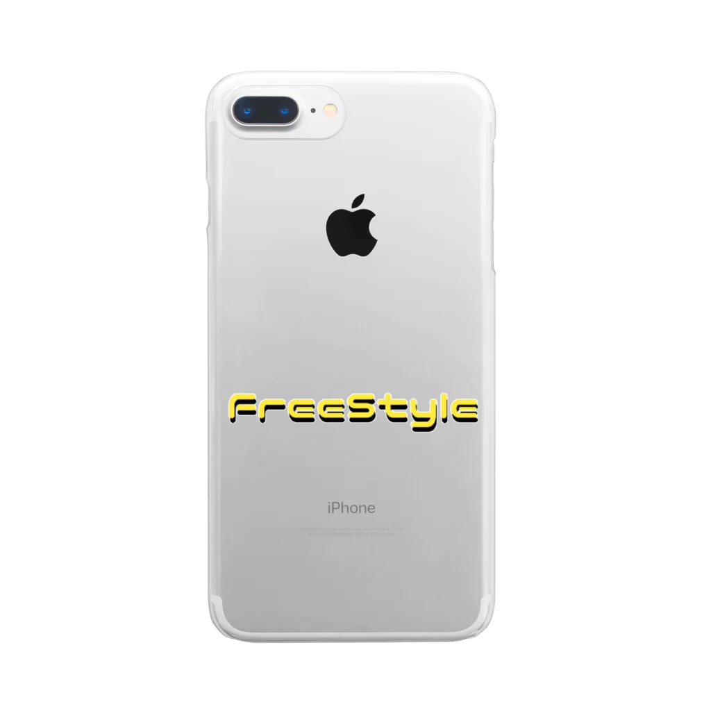 FreeStyleのFree Style ロゴ Clear Smartphone Case