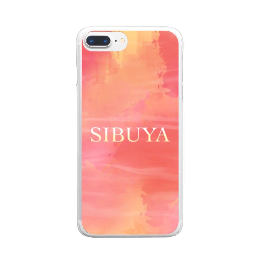 ランジェリーオタク🍑MOMOのSIBUYA  Clear Smartphone Case