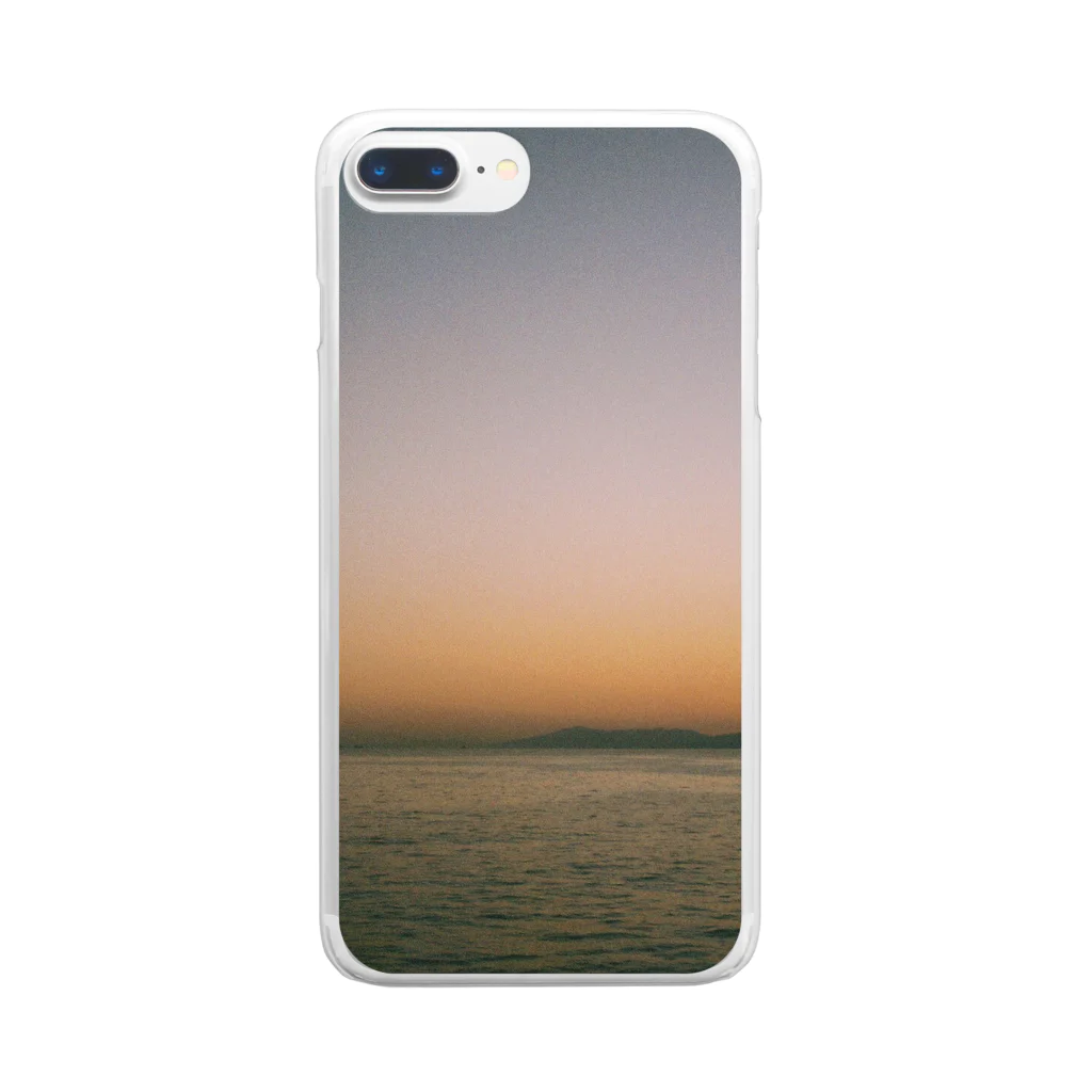 mugiの202010_kobe Clear Smartphone Case